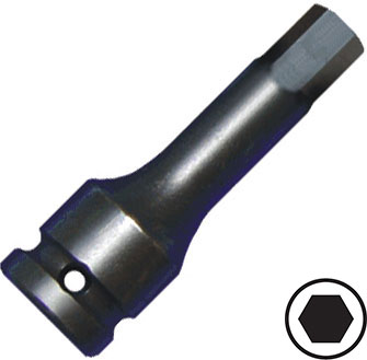 BATO Punch bit socket 1/2" x 14mm. 6-edge