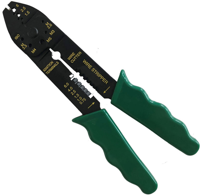 BATO Cable clamp pliers 400A, green universal