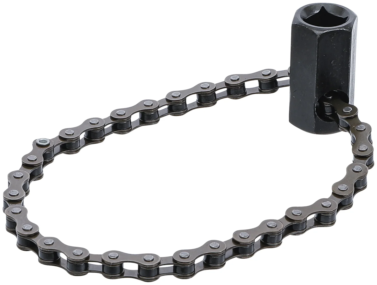 BGS Universal-oliefilter-kædenøgle | indvendig firkant 12,5 mm (1/2") | Ø 100 mm