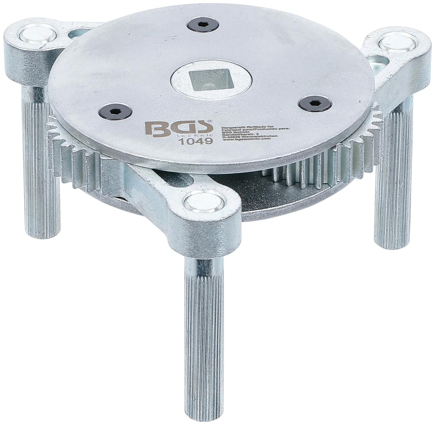 BGS Oliefiltertang, 3-armet | til oliefiltre Ø 115 - 160 mm