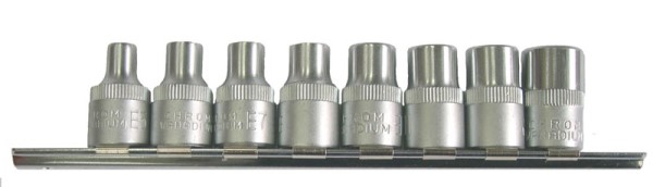 BATO E-Topsæt 3/8" E5-E14. 8 dele. 