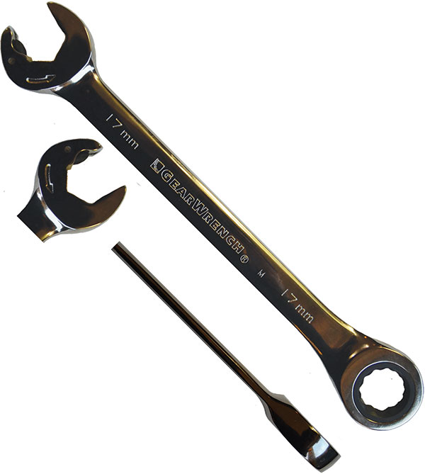 BATO Combination ratchet wrench straight 8mm.