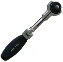 BATO Ratchet wrench 1/4" RotoFlex.