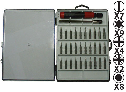 BATO Juveler Bit screwdriver set. 30 parts
