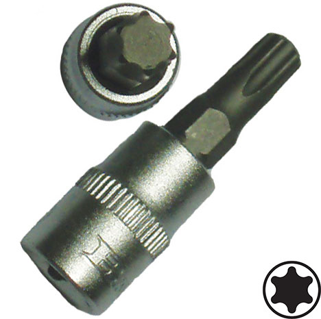 BATO Stifttop kort 1/4" Torx 10.