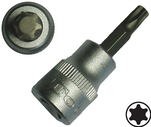 BATO Stifthyls kort 3/8" Torx 15.