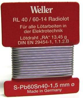 Weller lödtenn 14 g
