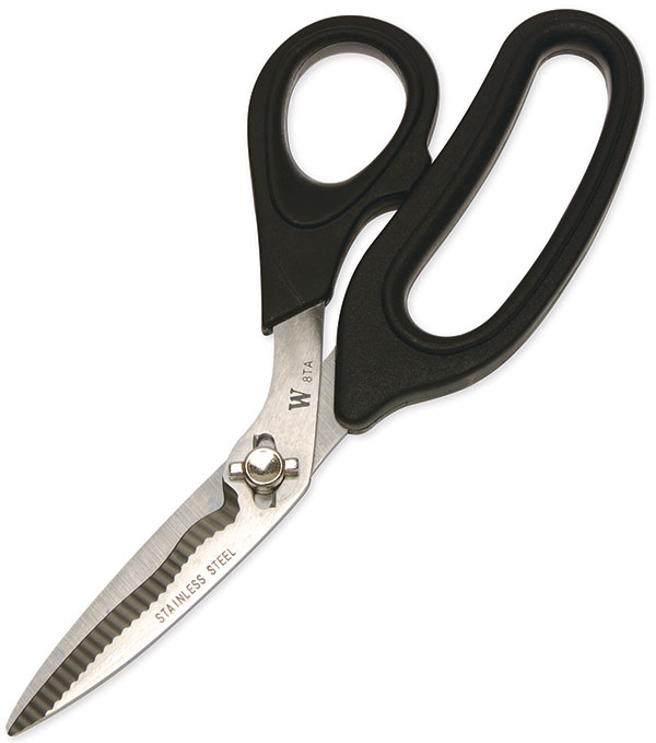 Wiss several "kitchen" scissors, stainless steel, clear the dishes. Cut 100/202 mm