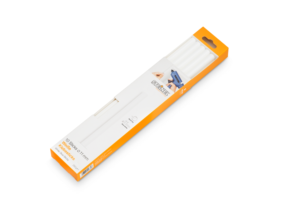 STEINEL Ultra Power Limstifter 11mm stærk universal-varmlim. 10 stk pakker.