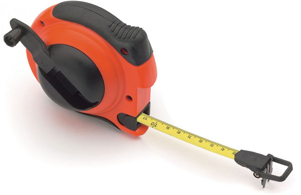 Lufkin 10mm x 30m LS Series Special Long båndmål, metrisk