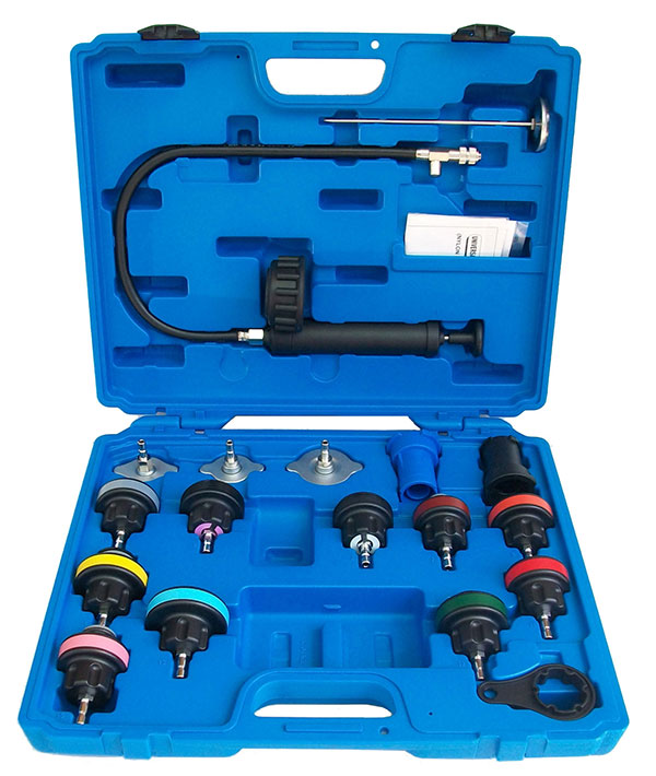 BATO Radiator pressure tester set 18 parts.