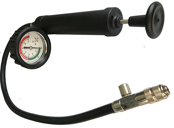 BATO Radiator pressure pump with watch.