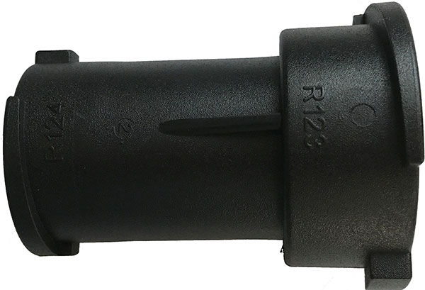 BATO Test connecting pipe black.