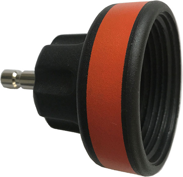 BATO Adapter für Kühler Werkzeug Tasse Nr. 6 - orange.