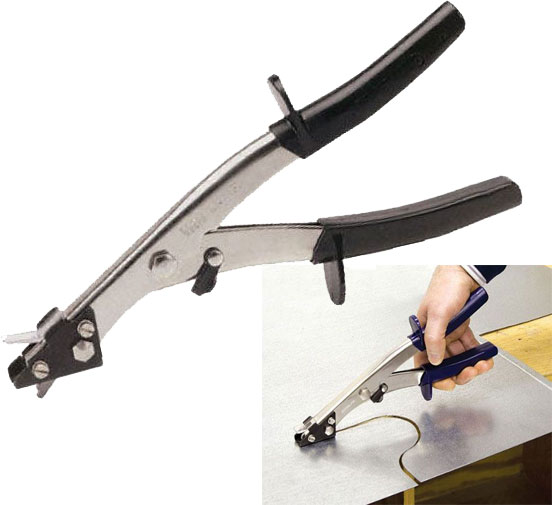 Wiss Metal nibbler sporklip med scrapklip 265mm.