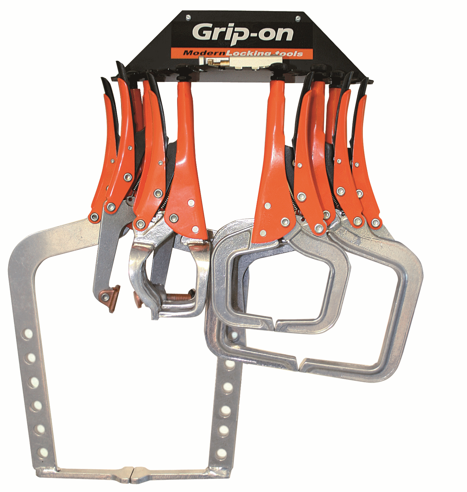 GRIP-ON Aluminium Clamp sæt, 12 stk.