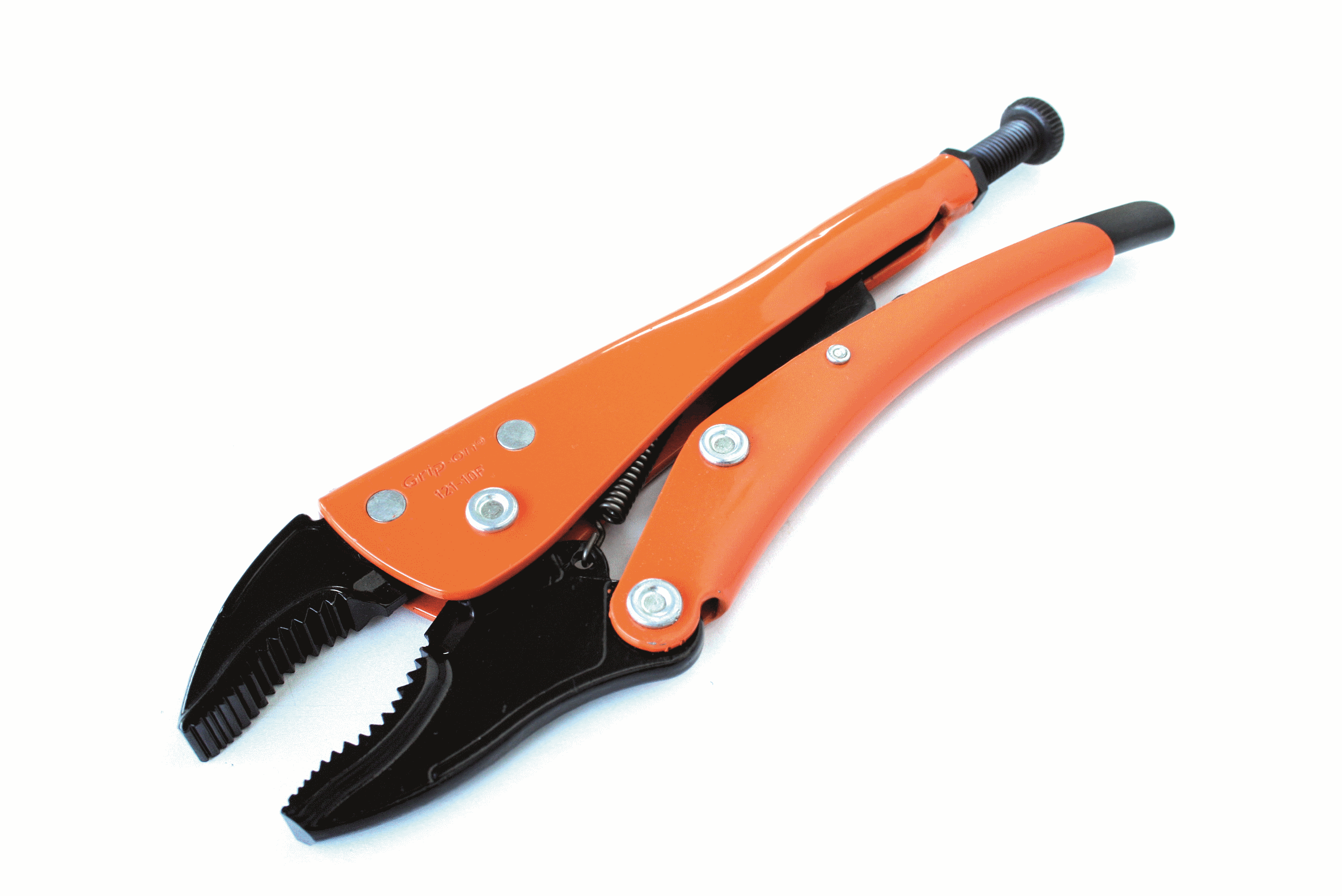 GRIP-ON Rounded jaws with wire cutters