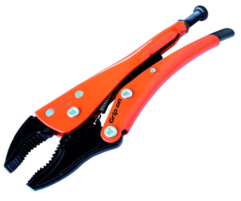 GRIP-ON Rounded jaws with wire cutters