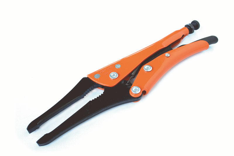 Grip-On 186-12 12-Inch Chain Pipe Cutter Locking Pliers, Heavy Duty in  Orange Epoxy