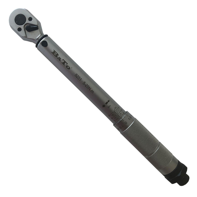BATO Torque wrench 1/4" 5-25Nm