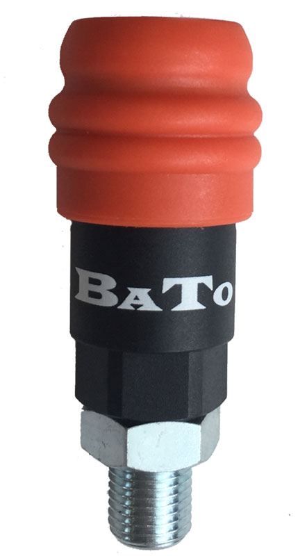 BATO Luftkobling 3/8" F. Composite sikkerhed 2 step.