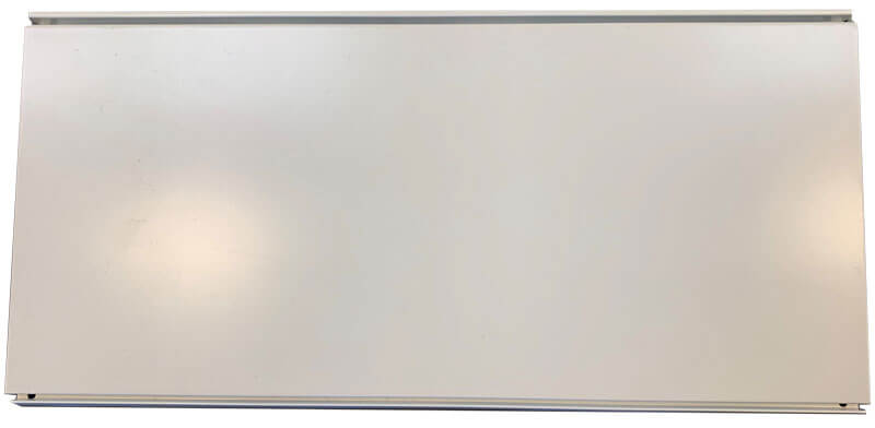 BATO hvid bundhylde 100 x 47cm.