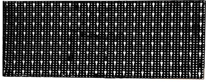 BATO Sort bagplade 100 x 40cm.
