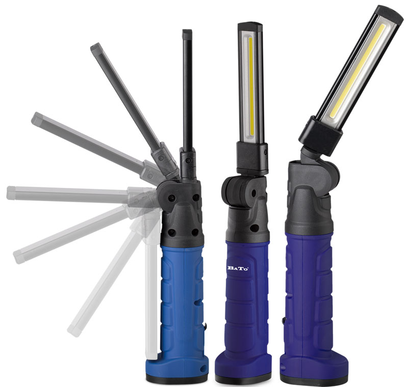 BATO Arbejdslampe med 180gr folde- og swivelled. 600 Lumen