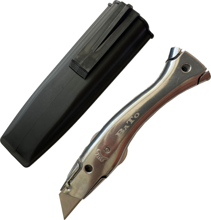 BATO Hobby knife "Shark" fixed blade type 1992 with belt sheath