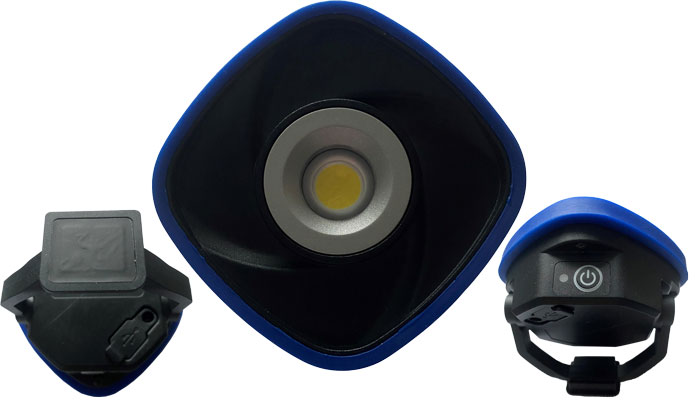 BATO Arbeits Lampe 6W mit Flex Magnet. 300/600 Lumen. Aufladbar.