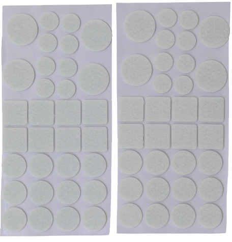 BGS Filtbeskytter 64 dele. Hvid 3mm