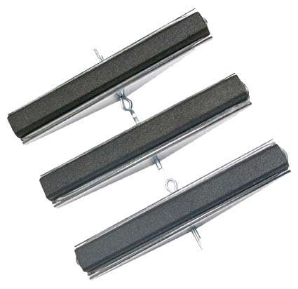 Replacement Jaws for Honing Tool BGS 1157, Jaws 100mm, K 180, 3 pcs.