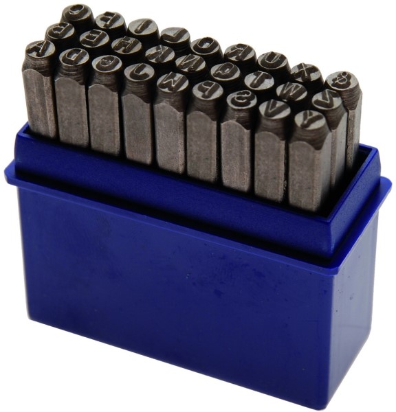 BGS Slagbogstaver 5mm. 27 dele. A-Z-&
