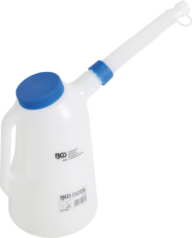 Fluid Flask with flexible spout and lid, 2L
