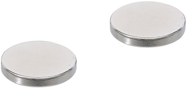 BGS Magnetsæt Ø18mm, 3mm tyk. 2 stk