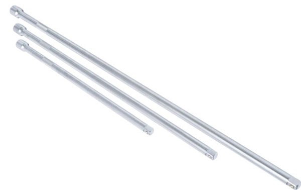BGS Forlængersæt 1/2" 450-600-750mm 3 dele