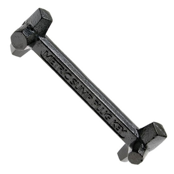 Sump Plug Key, 8 Sizes, Square, Hexagon 10 - 17mm