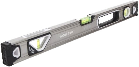 WORKPRO Vaterpas HEAVY DUTY alu. 1200mm med Plumb View.