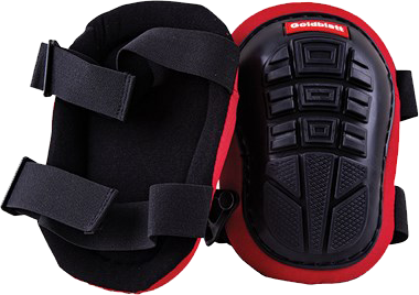 Goldblatt knee protector with buckle clips