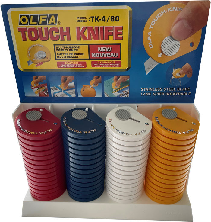 BATO Olfa mini knife TK-4 with 60 pcs.