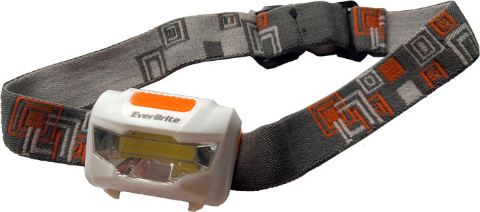 BATO EverBrite headlamp 3W COB 100 Lumen. Batteries 3AAA.