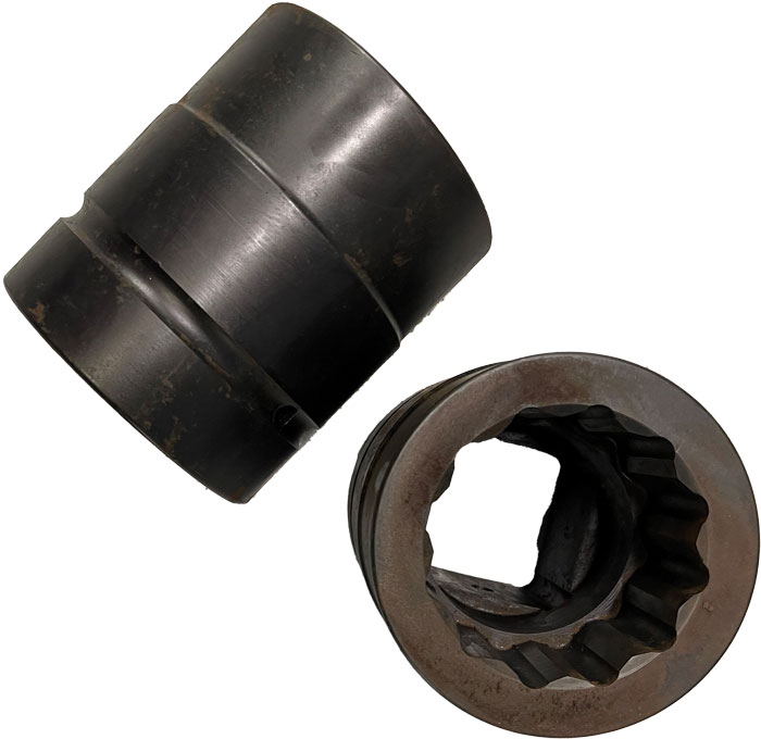 BATO Impact socket short 2-1/2" 60mm. 12-point