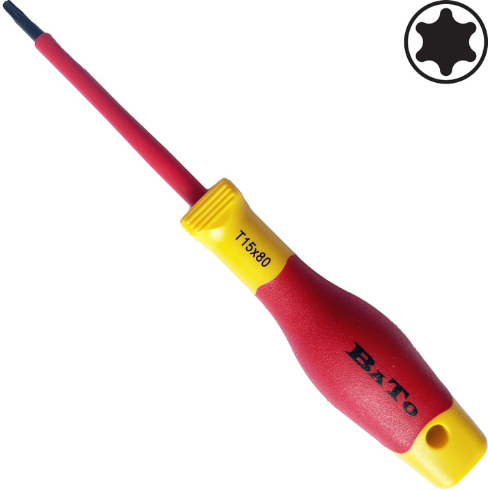 BATO Screwdriver 1000V. Torx 15x80mm.