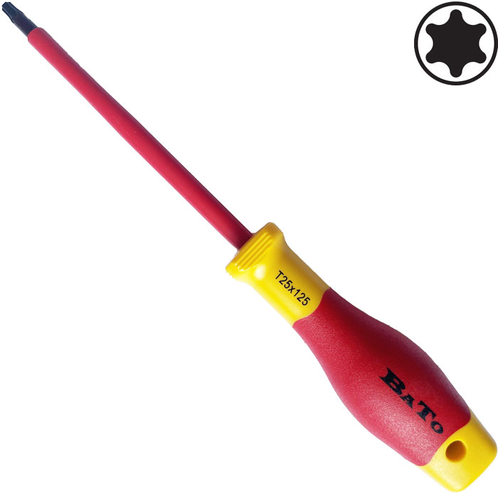 BATO Screwdriver 1000V. Torx 25x125mm.