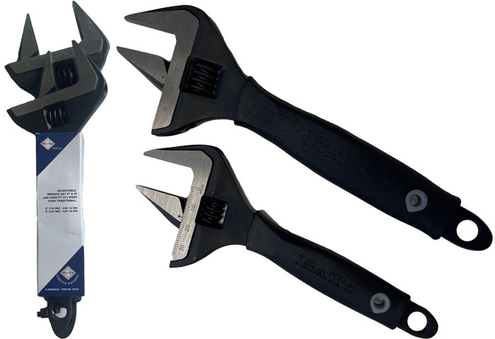 BATO Shifting spanner set with med SoftGrip 6"/8" 2 pcs.