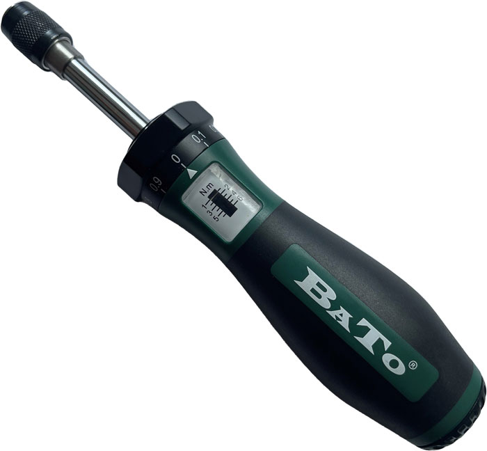 BATO Torque screwdriver 1/4" 0,6-3,6Nm. 60-360cNm