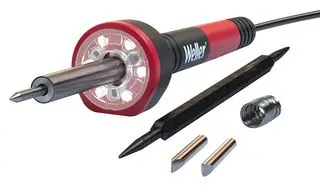Weller Soldering iron set 5 parts 30W 230V. 400° C max with LED lighting