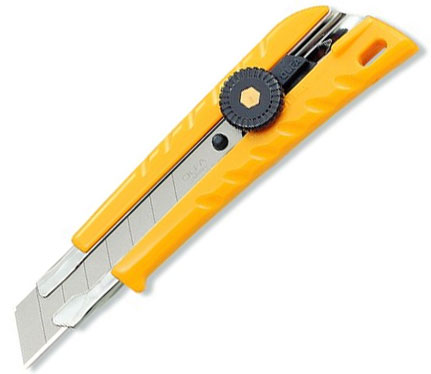 BATO Olfa knivbrytning 18mm. L-1. BULK 24 st. Kartong 240 i påse