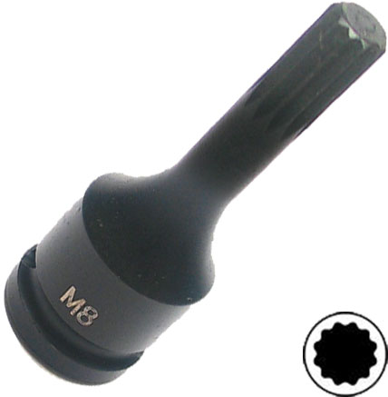 BATO Punch bit socket 1/2" x XZN M14