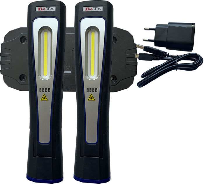 BATO WIRELESS work lamp PACKAGE 4. Consisting of item no. 6546+6546+6550+6549
